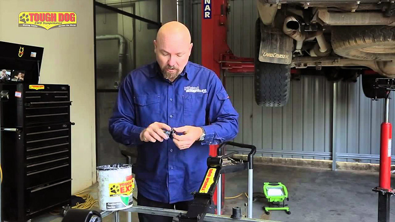 Installing Suspension on Rick's Truck