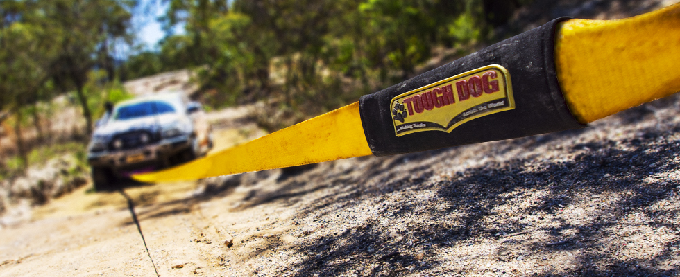 9 Metre 11 Tonne Snatch Strap  | Tough Dog 4WD Suspension